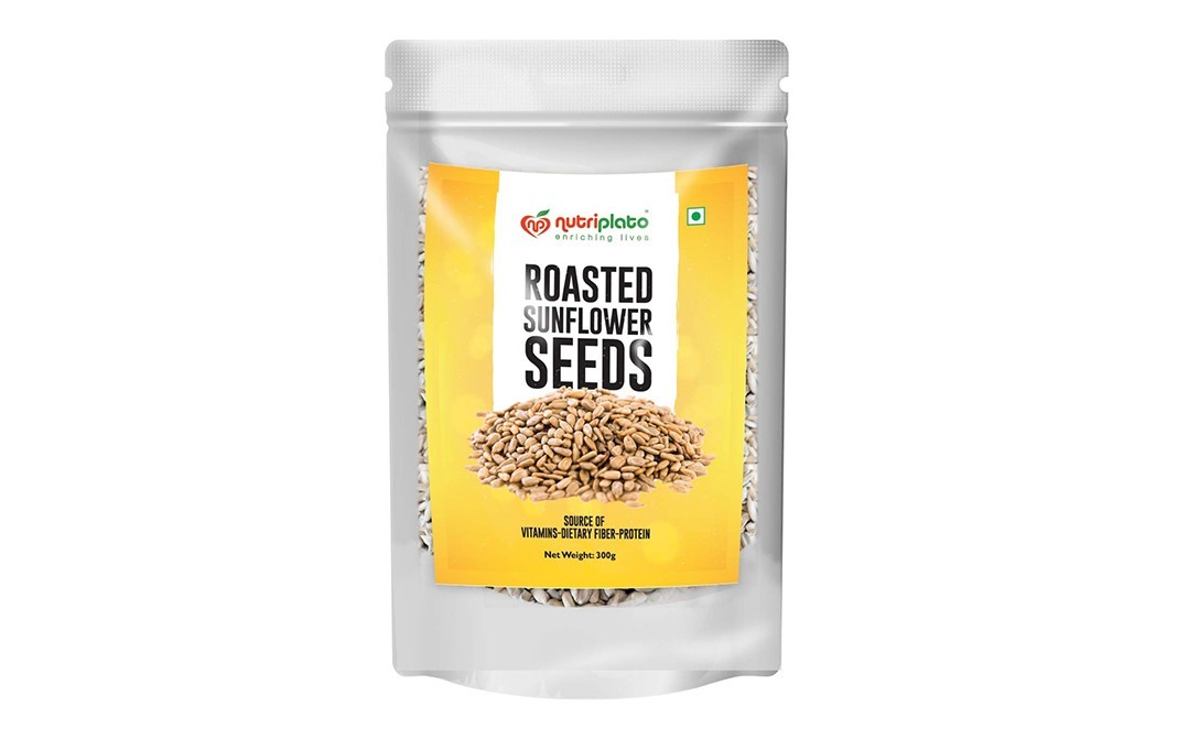 Nutriplato Roasted Sunflower Seeds    Pack  300 grams